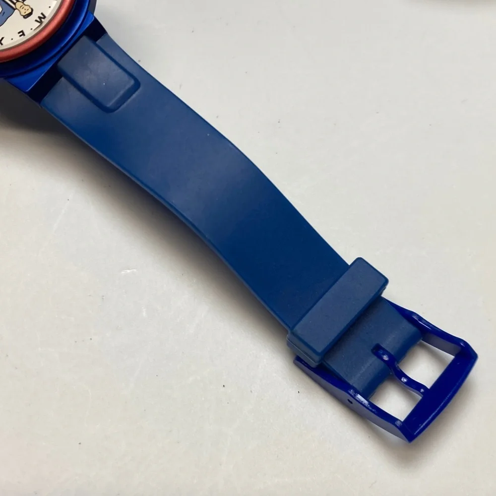 Vintage Timex man T43 watch, new battery, rubber strap, rare model